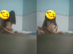 Quay lén được cảnh cặp đôi trẻ làm tình ở phòng trọ